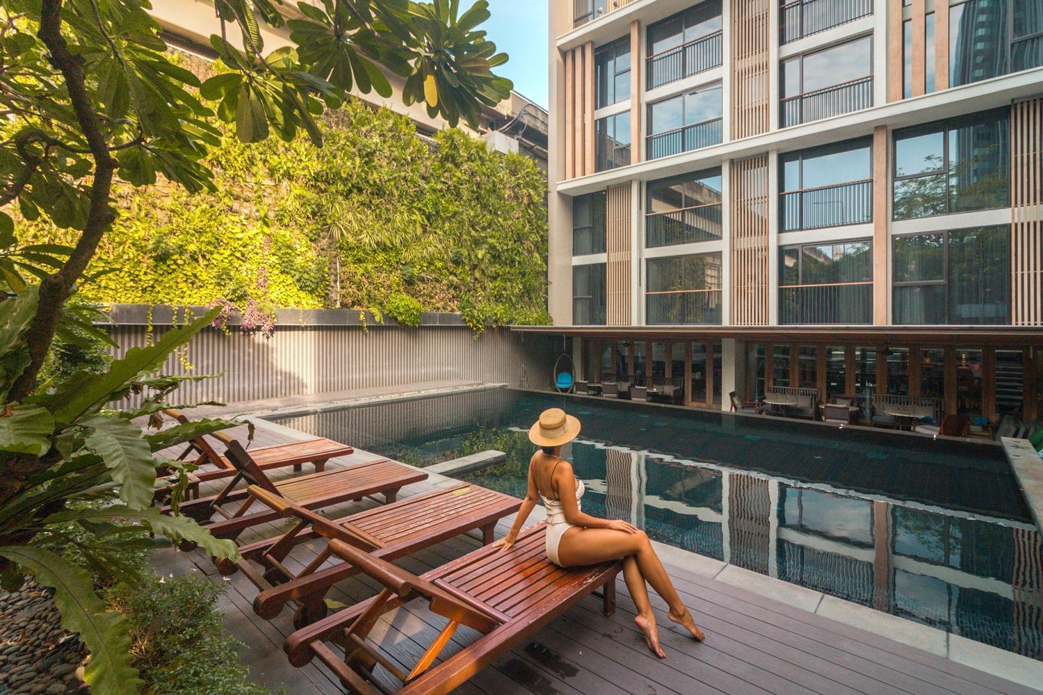 Arcadia Suites Bangkok Buitenkant foto